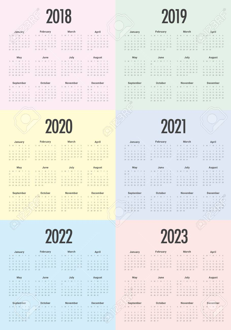 Print 2019 2020 2021 2022 2023 Calender Calendar