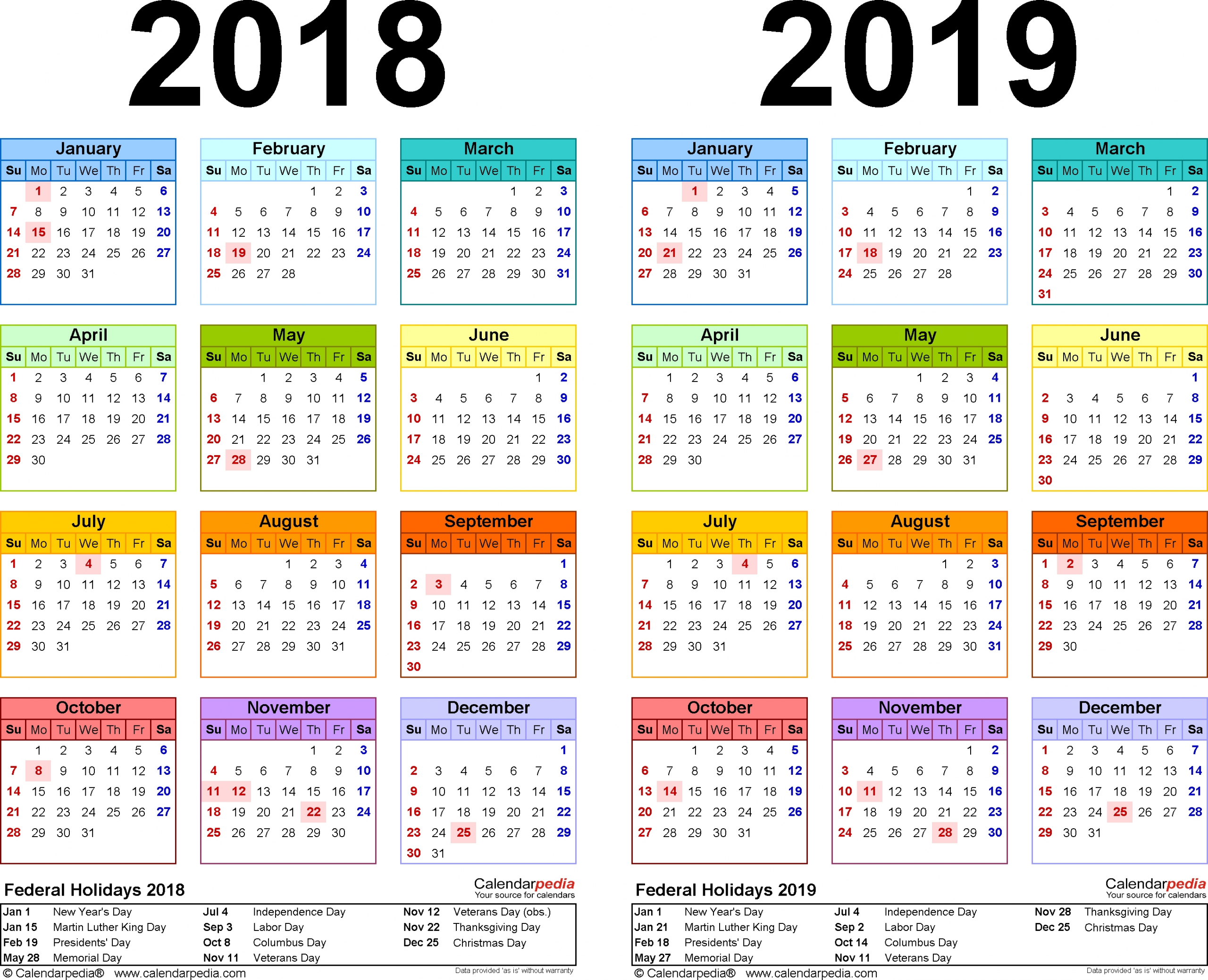print academic calendar 2020 19 month calendar printable