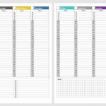 vertical weekly planner with hourly checklists daily top 5