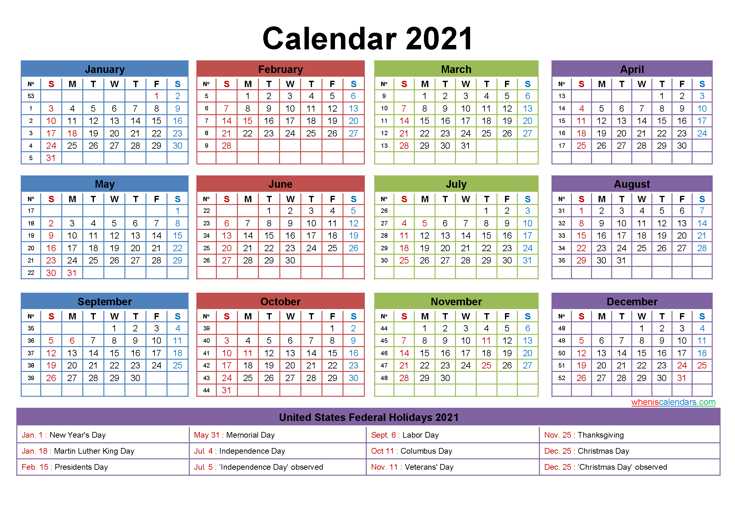 free editable calendar template 2021 template no ep21y24