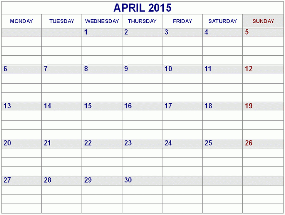 Printable Calendars With Lines Calendar Template 2020