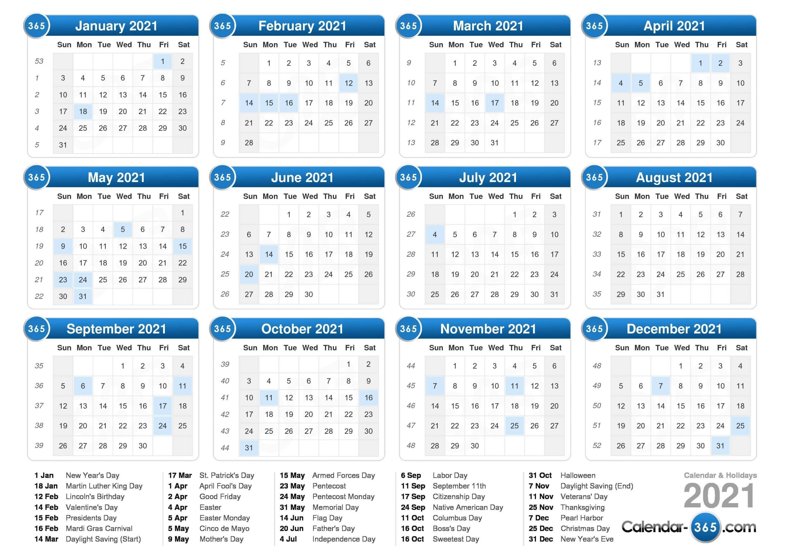 20 2021 Pay Period Calendar Free Download Printable