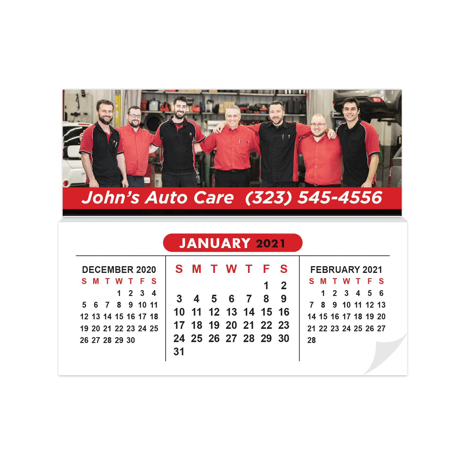 2021 Mini Sticky Calendar Design Your Own Notes Inc Usa