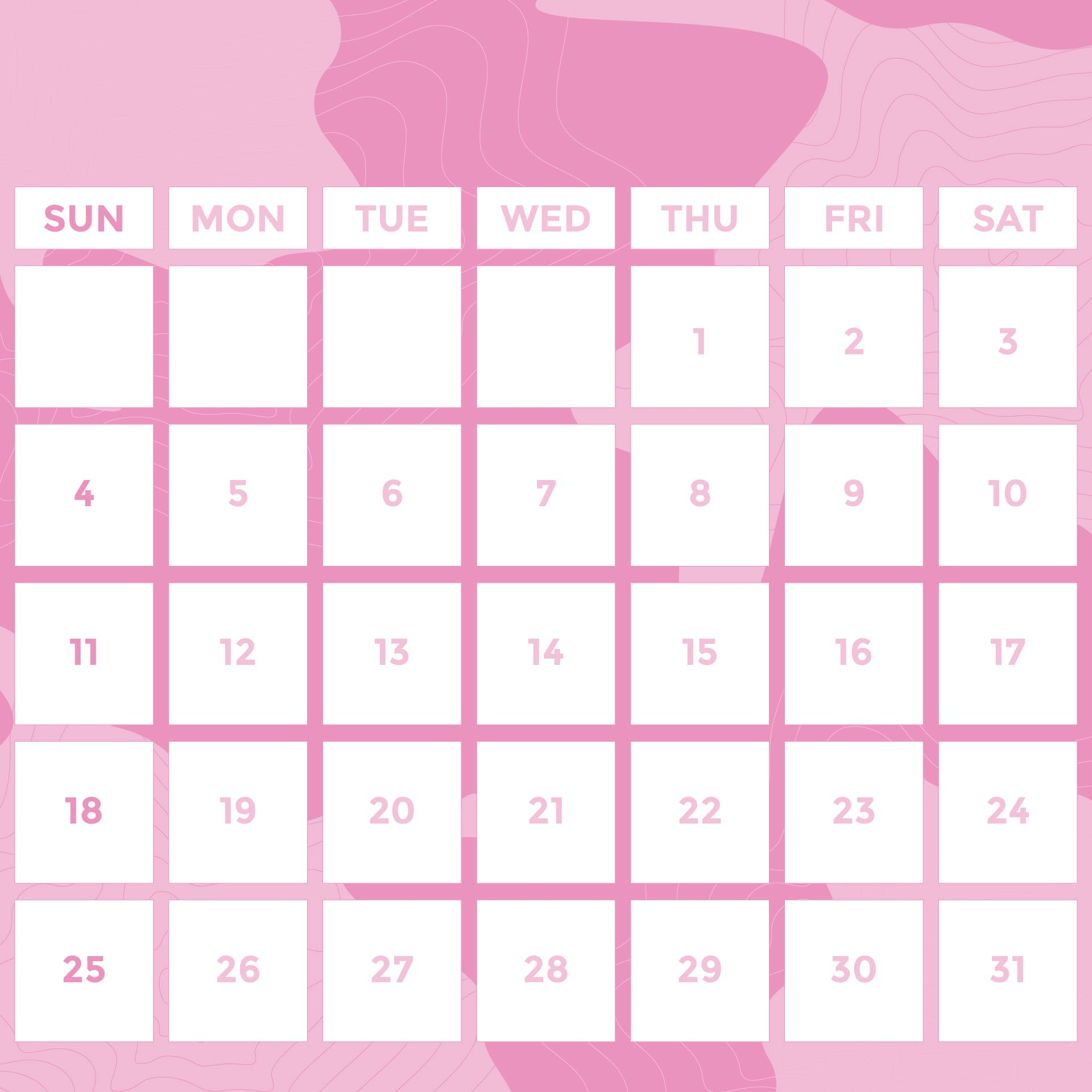 8 Best Monthly Calendar Printable Printablee
