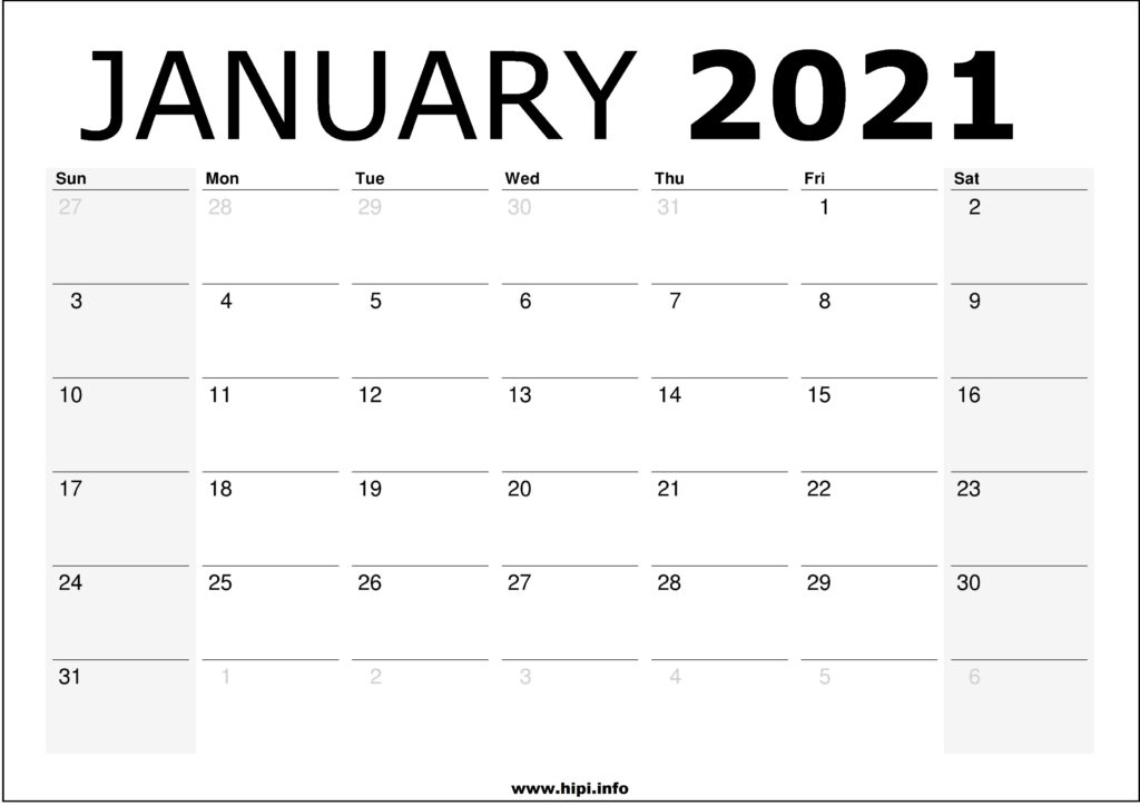 Free Print 2021 Calendars Without Downloading Calendar