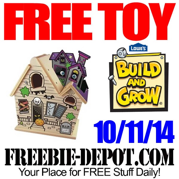 Free Toy Haunted House At Lowes Freebie Depot