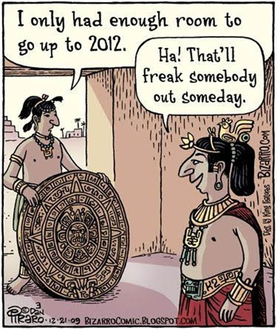 Mayan Calendar Support For Doomsday Forecast Dull Men