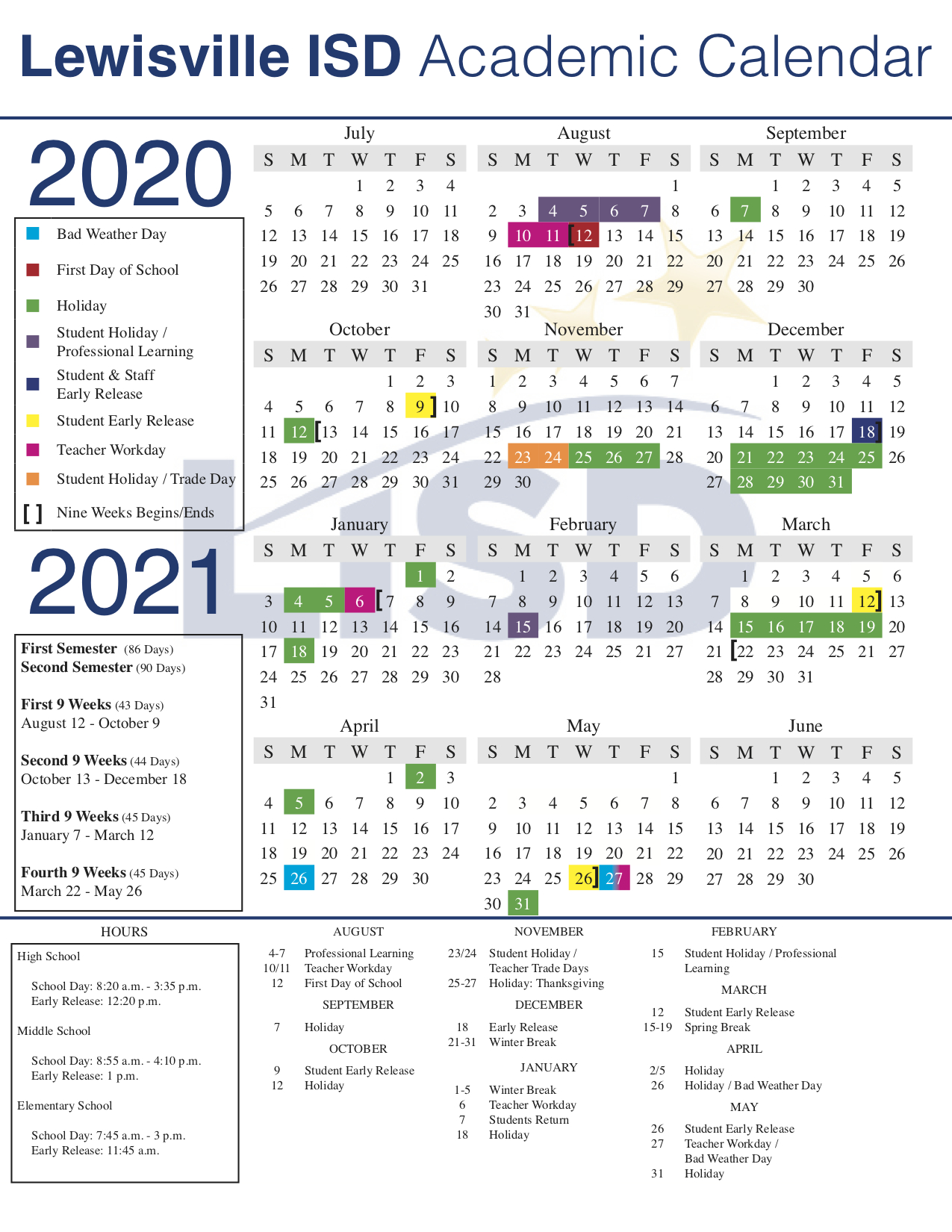 2021 2022 Calendario Escolar 2021
