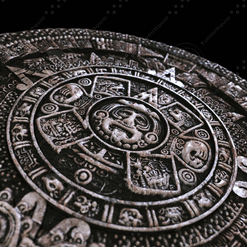 3d Mayan Calendar Model