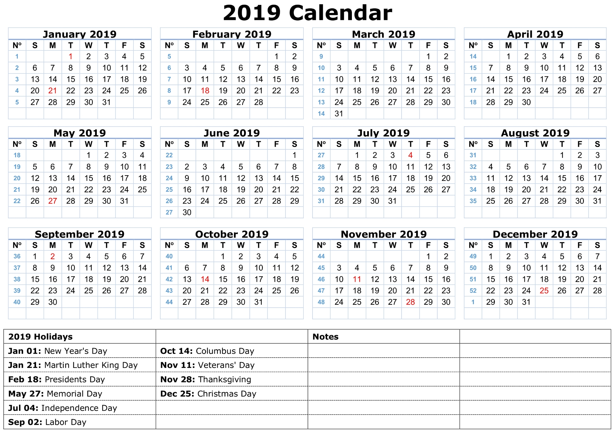 5 Year Calendar Online Month Calendar Printable