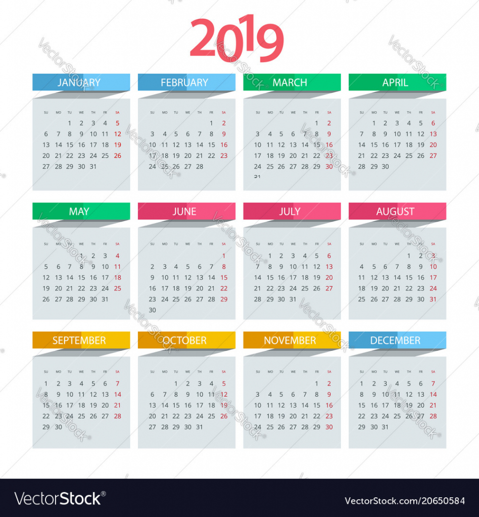 Calender For The Next 5 Years To Print Calendar Template