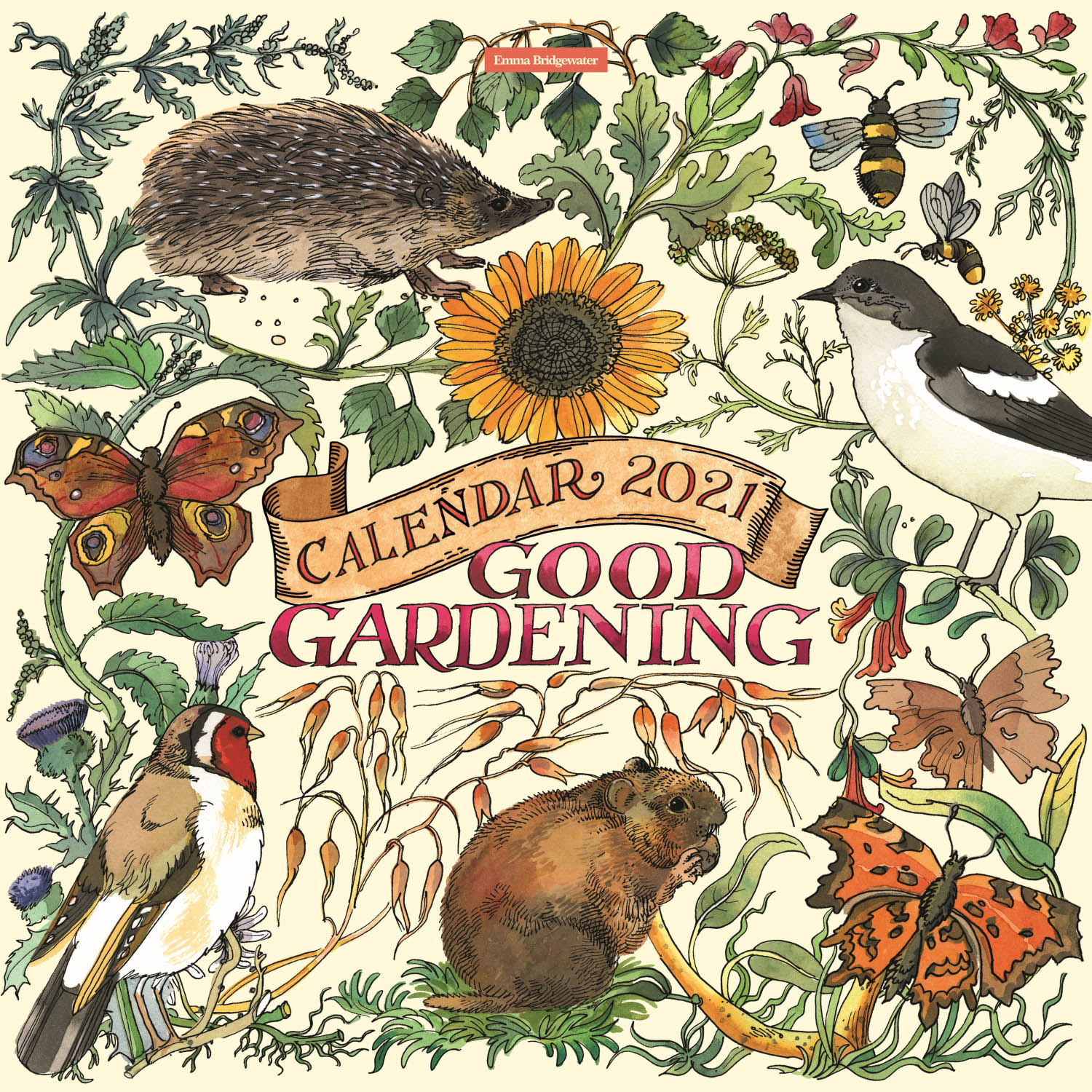 Emma Bridgewater Good Gardening Wall Calendar 2021 Buy