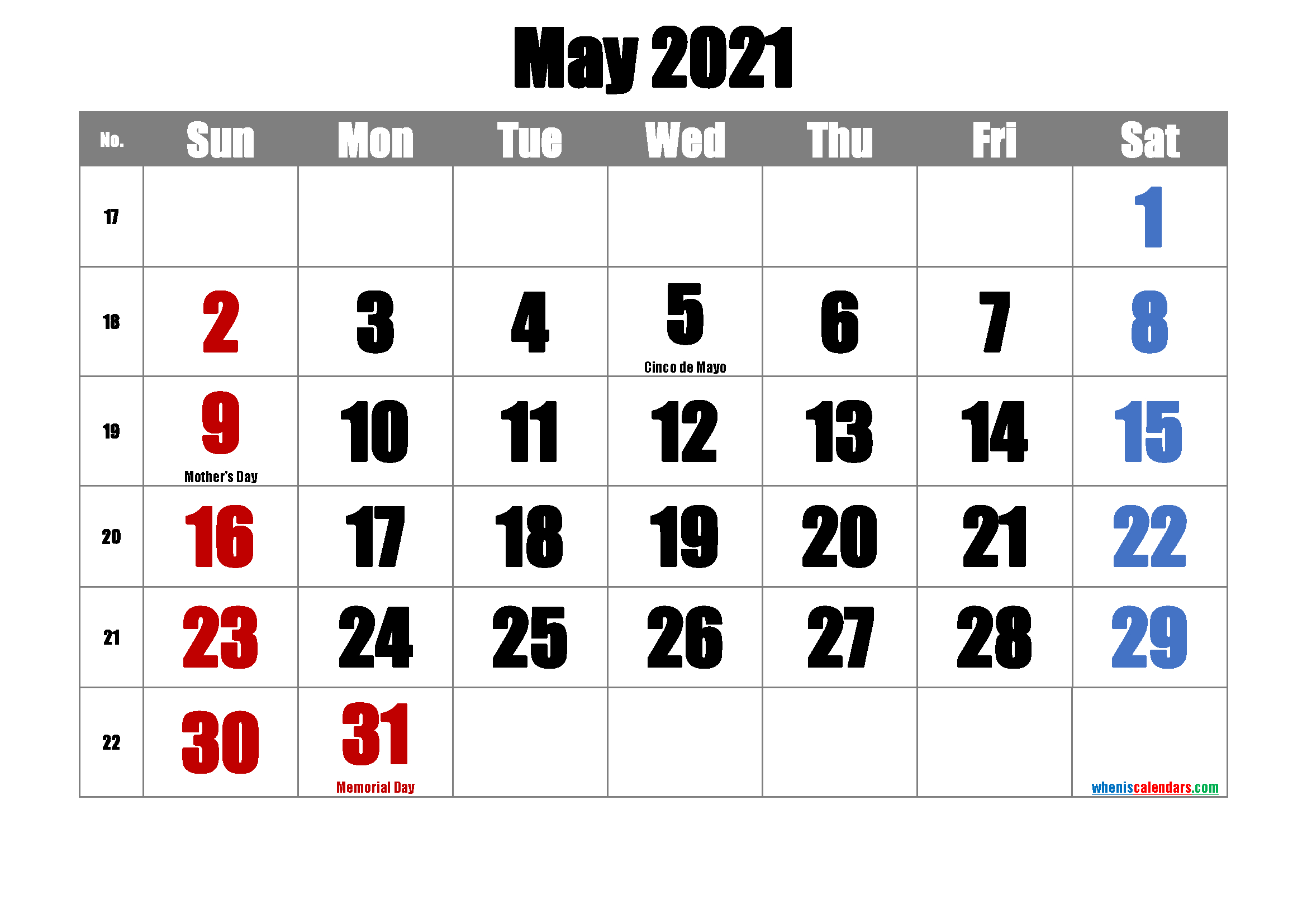 Free April 2021 Calendar Printable 6 Templates Free