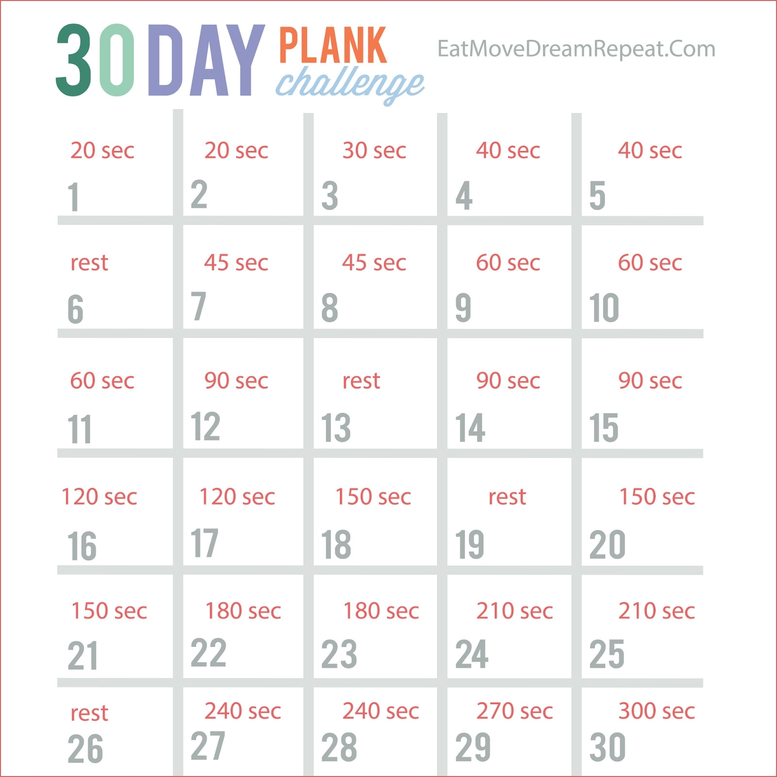 free printable 30 day calendar calendar inspiration design