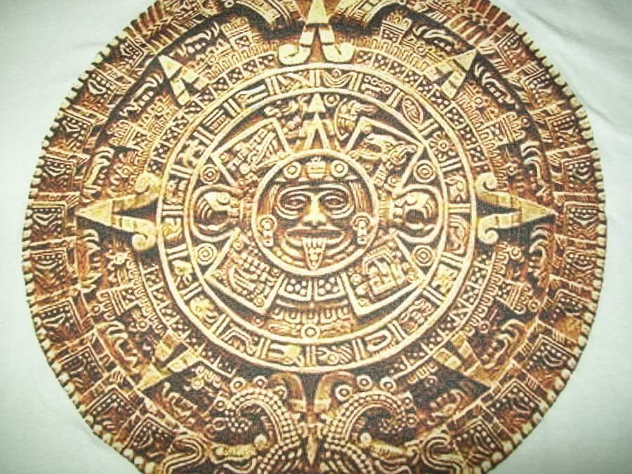 Mayan Calendar T Shirt Close Up With Images Mayan