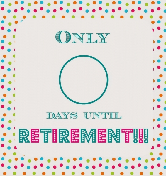 Printable Retirement Countdown Printable Calendar