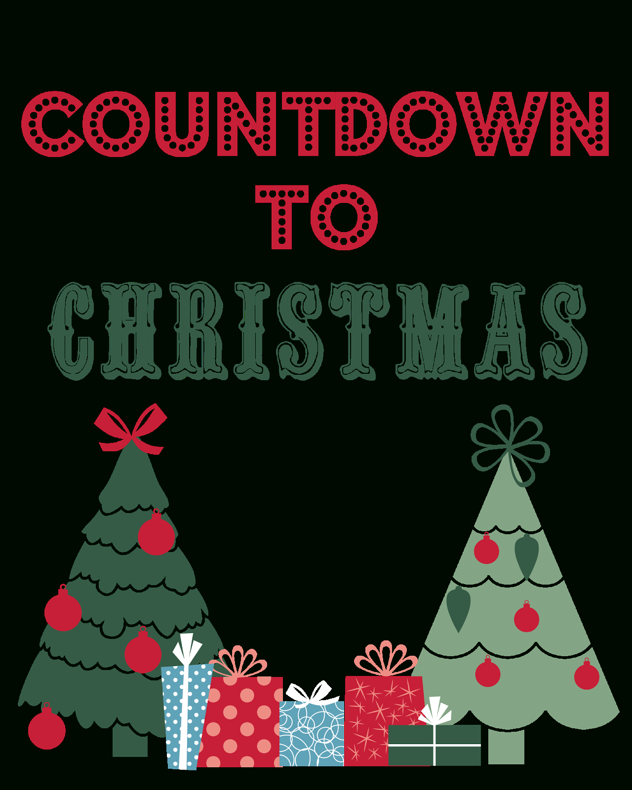 The Busy Giffs Countdown To Christmas Printables