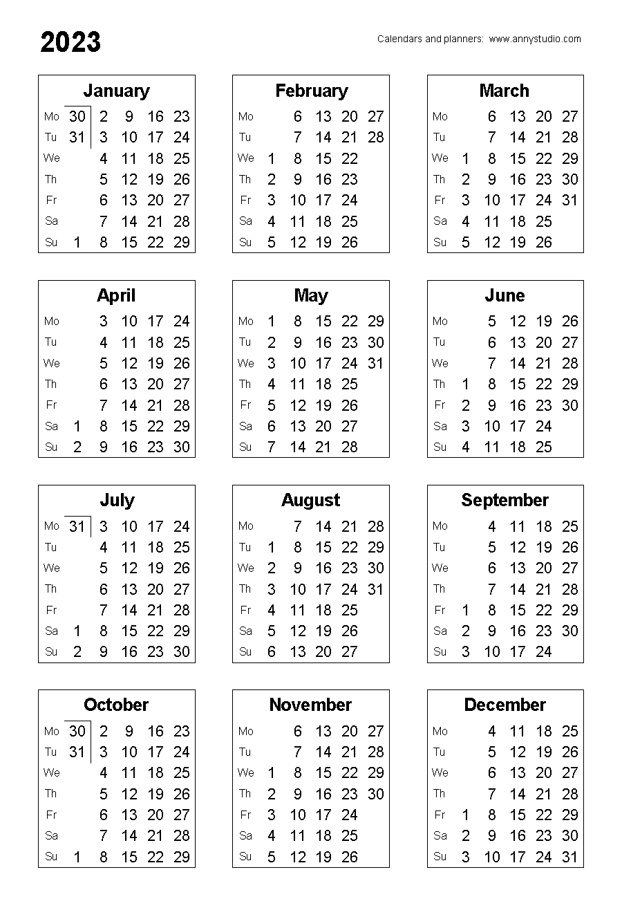 The Wallet Size 2021 Calendar Printable Get Your