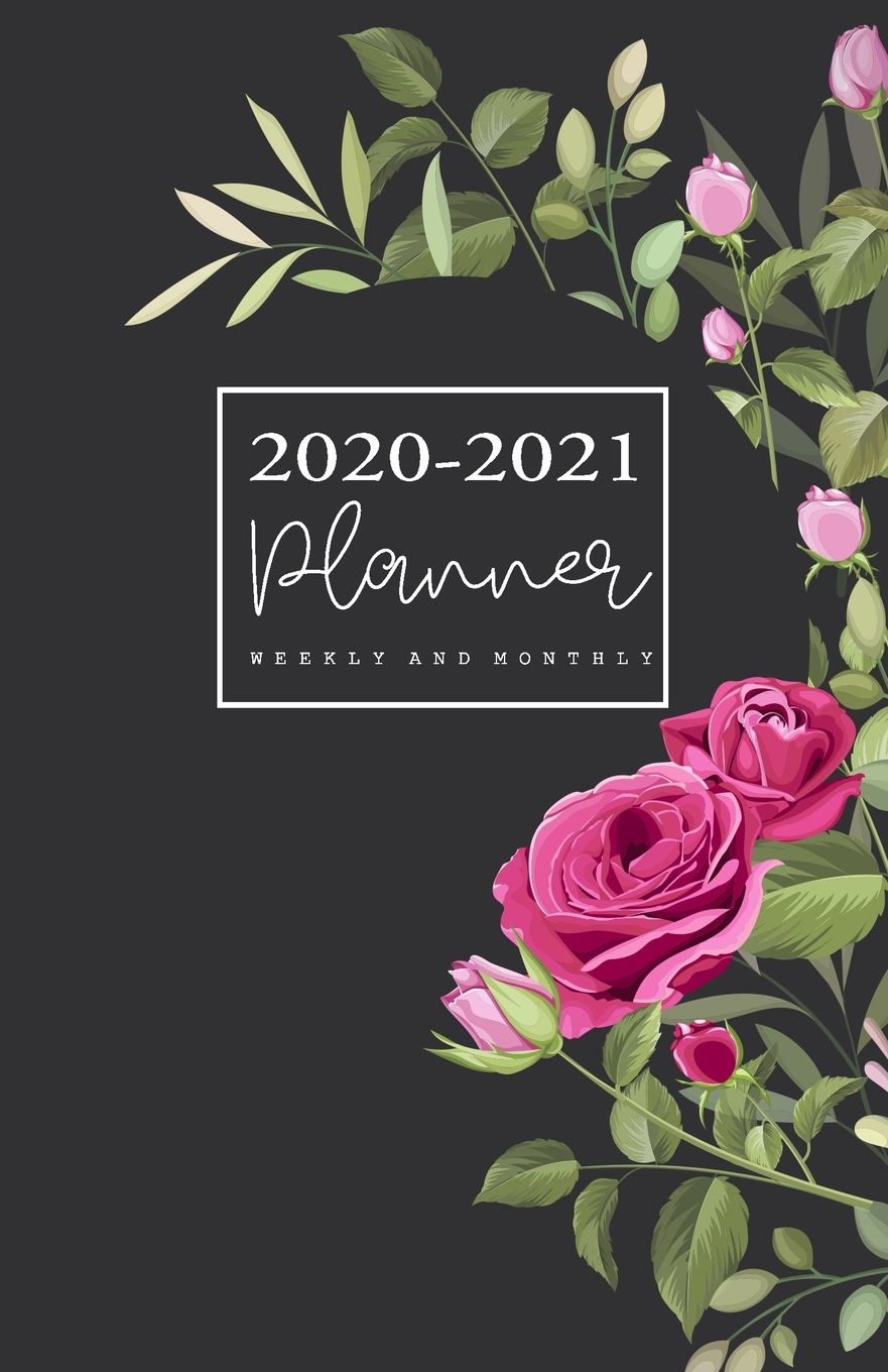 2020 2021 weekly and monthly planner two years calendar