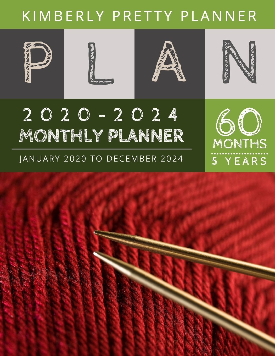5 year monthly planner 2020 2024 5 year monthly planner