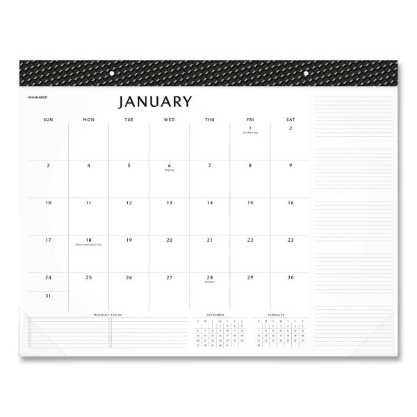 at a glance elevation desk pad calendars 21 75 x 17 2021