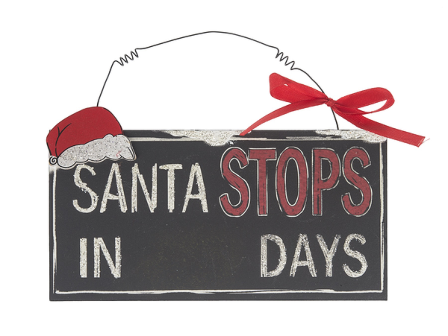 days until santa arrives christmas countdown calendar
