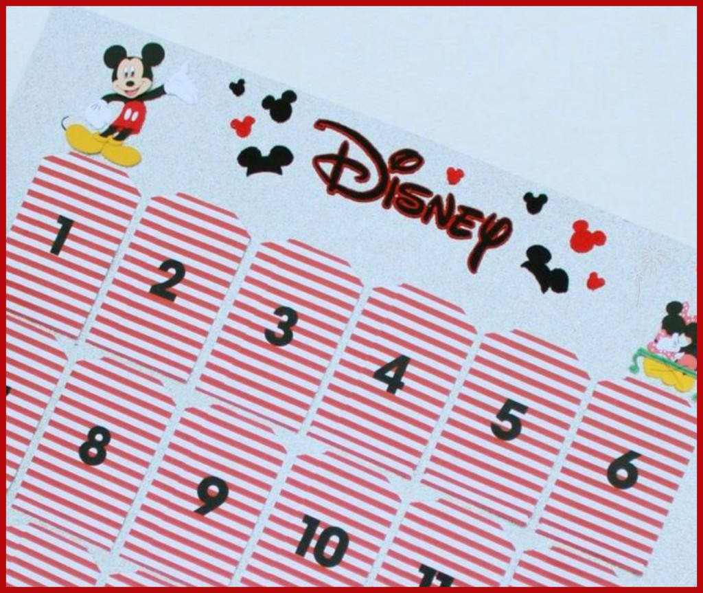 Disney World Calendar Countdown Houston Mommy And