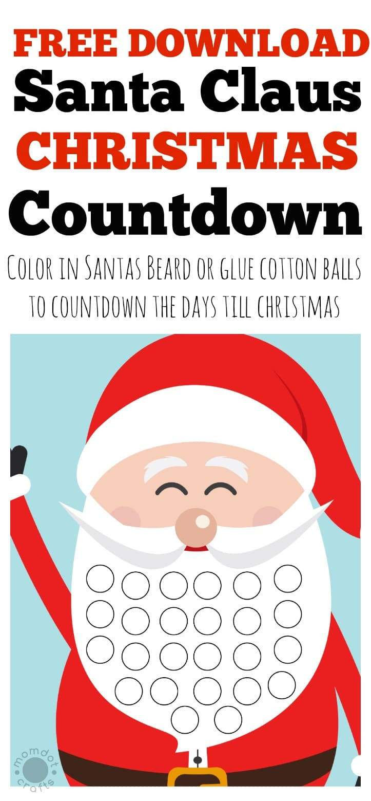 Free Christmas Countdown Calendar