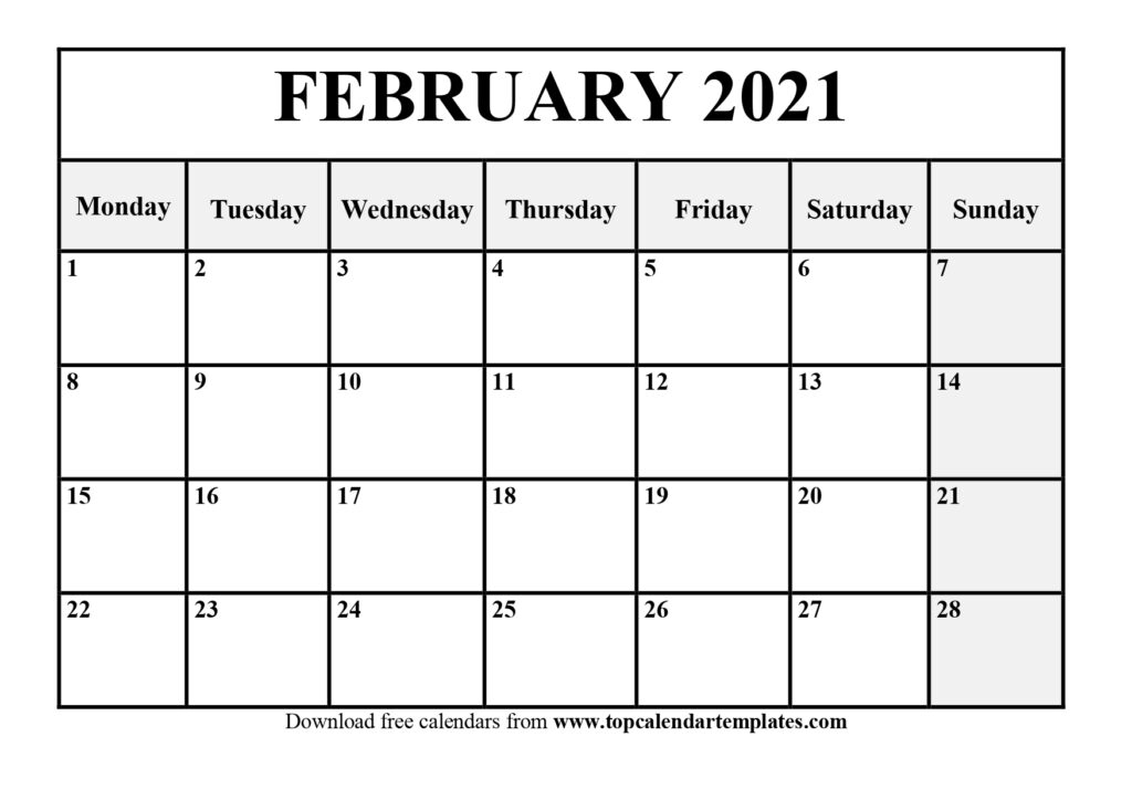 Free Editable 2021 Calendars In Word Monthly Calendar