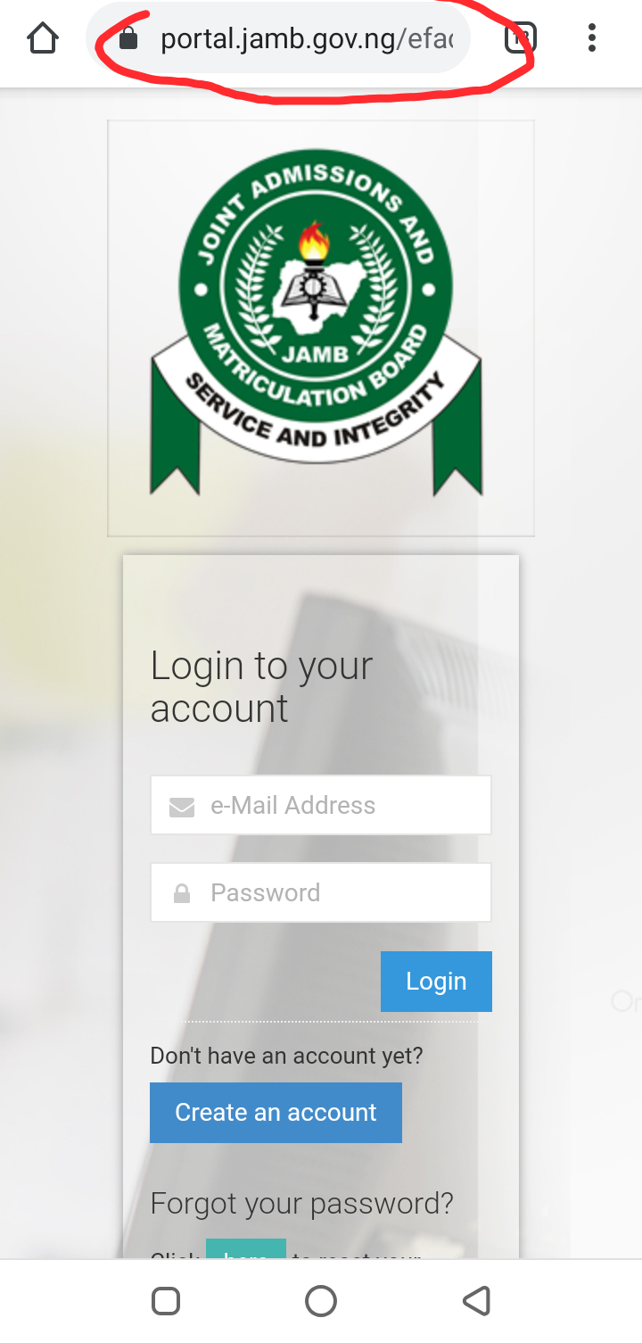 Jamb Caps Login 2020 How To Check And Accept Admission