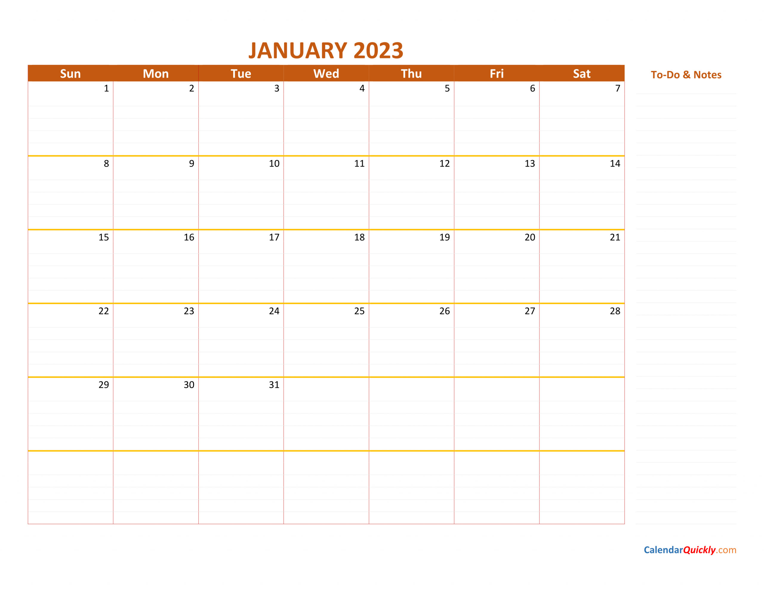 monthly 2023 calendar calendar quickly