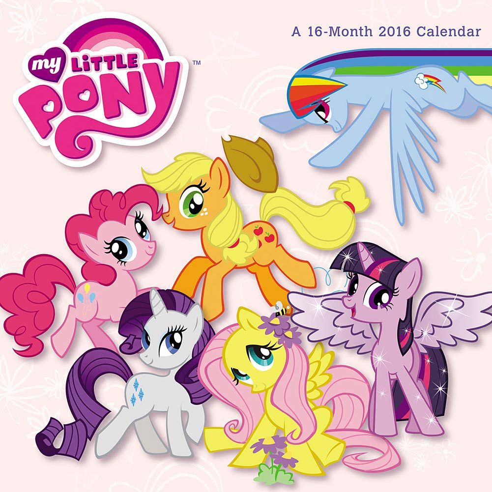 my little pony wall calendar little pony pony wall my