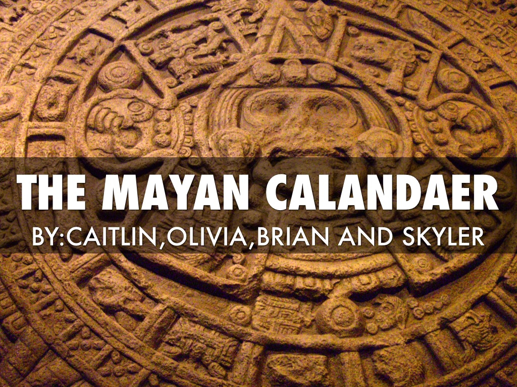 Olmec And Mayan Calendarolivia Pagel