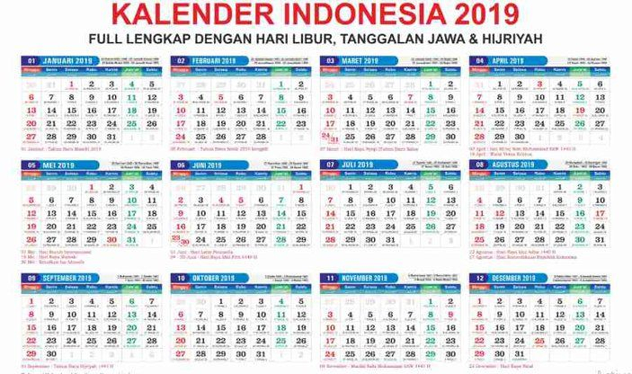 Pocket Calendar 2019 Free Download Printable Calendar