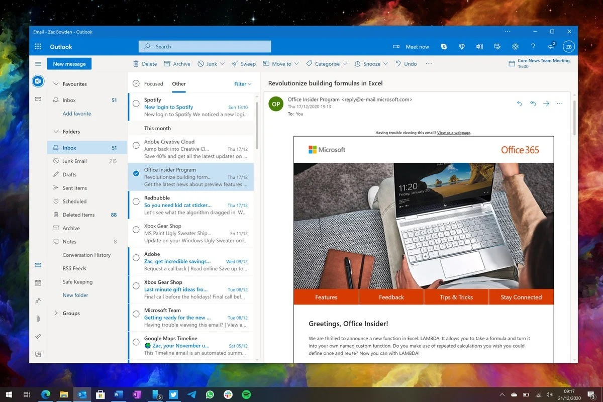 report microsoft to replace outlook desktop app with a