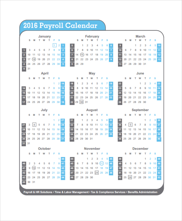 Semi Monthly Payroll Calendar 2017 Template Shatterlion