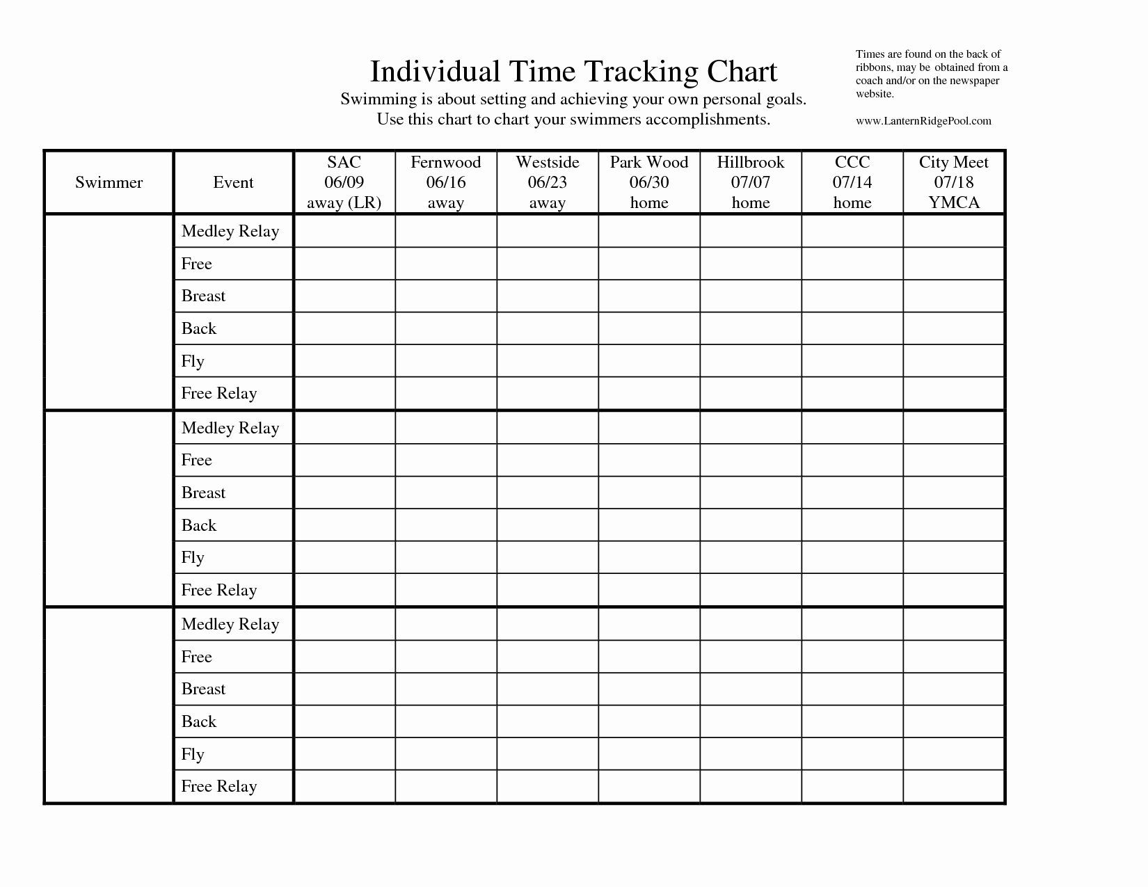 Time Management Chart Template New Time Management Charts