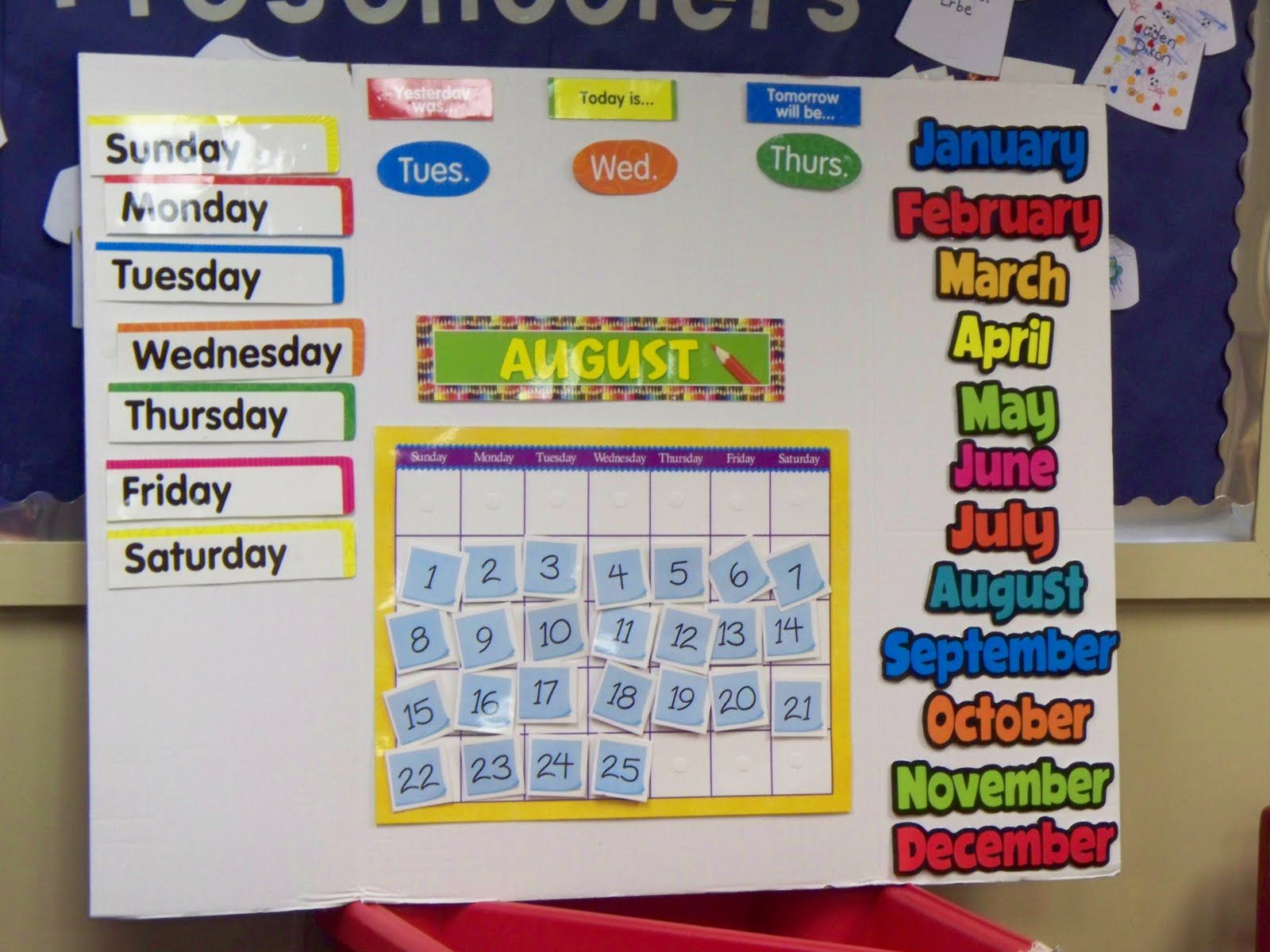 trifold board calendar trifold board preschool calendar