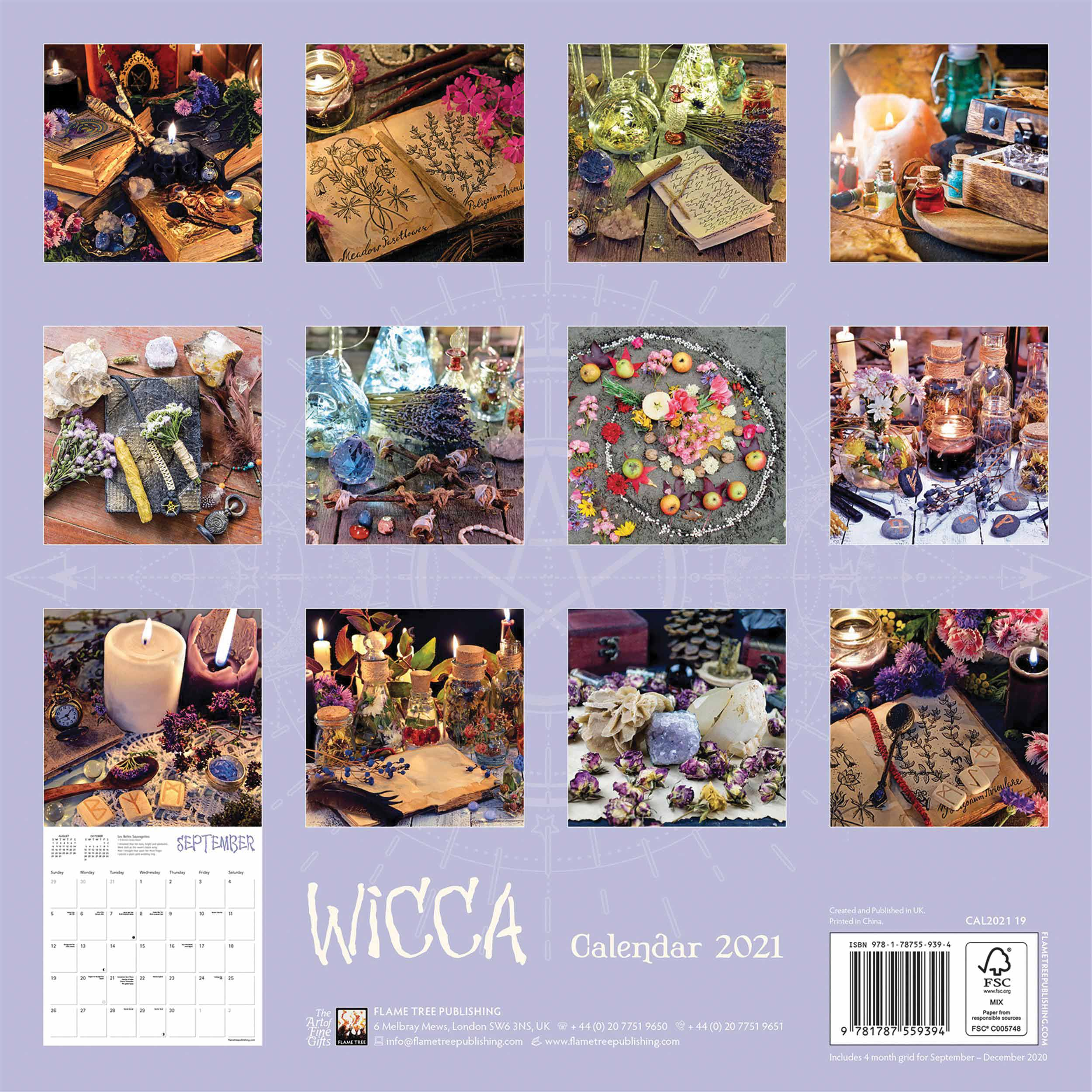 Wicca Calendar 2021 At Calendar Club