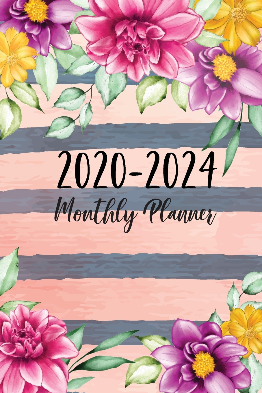 2020 2024 5 year monthly calendar planner 2020 2024