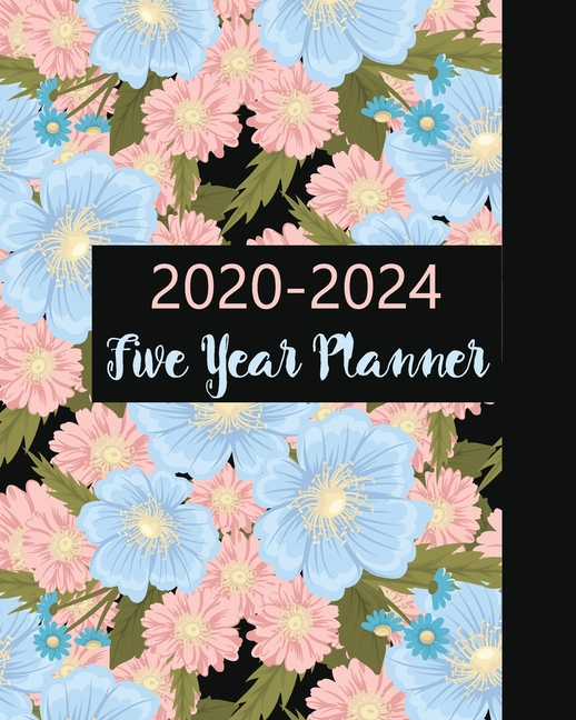 2020 2024 Five Year Planner 60 Months Calendar Monthly 2