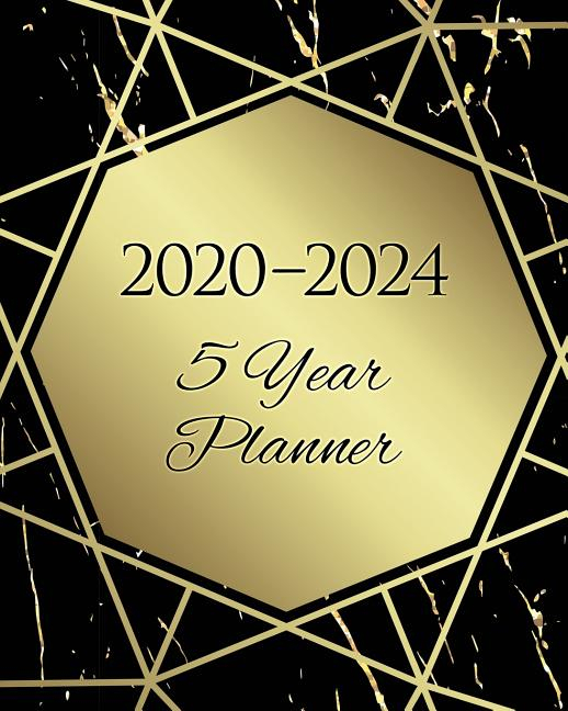 2020 2024 five year planner 60 months calendar5 year