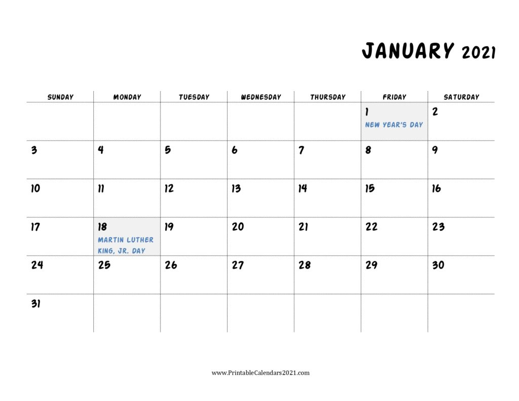 65 January 2022 Calendar Printable January 2022 Calendar 5