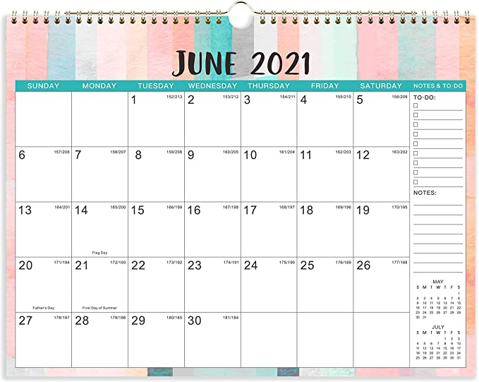 Amazon 2021 2022 Calendar 18 Monthly Wall Calendar