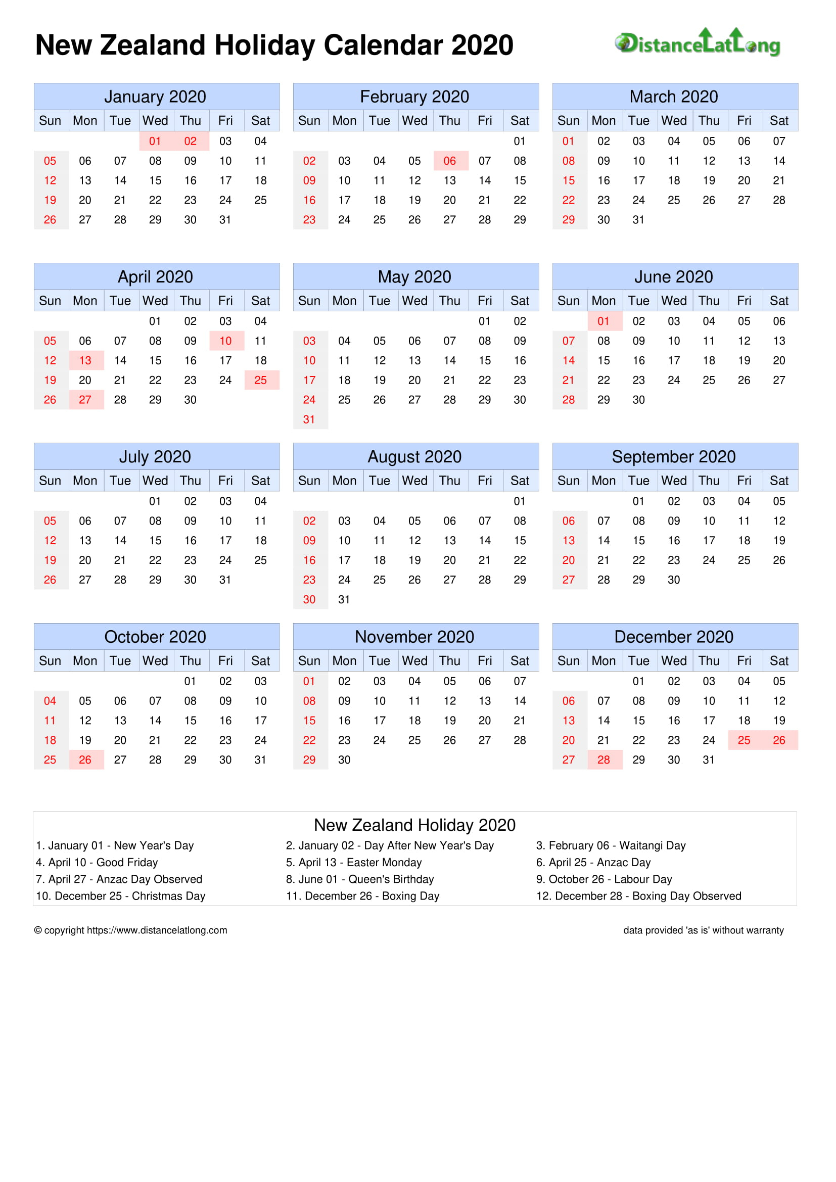 Calendar Horizontal Month Week Grid Sunday To Saturday
