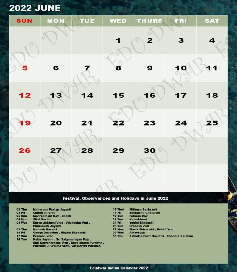 Hindu Calendar 2022 Complete List Of Major Hindu
