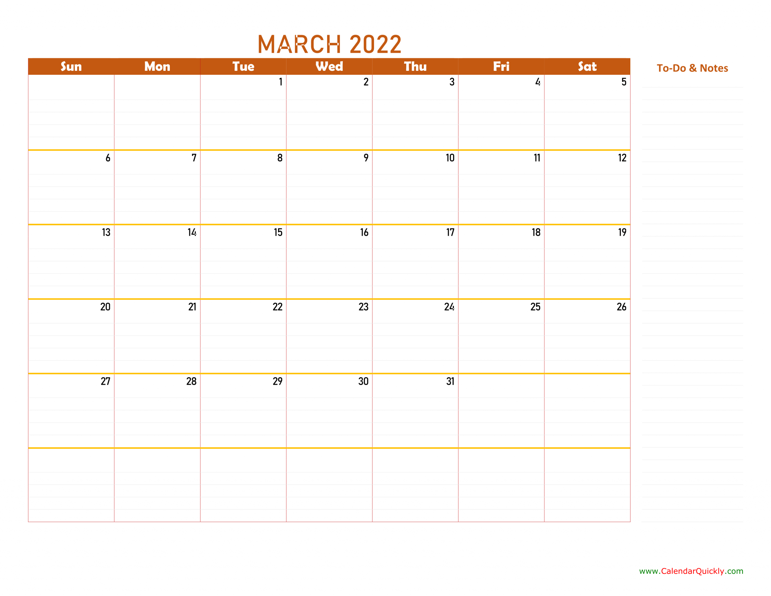 march 2022 calendar calendar quickly