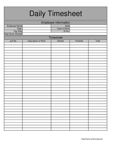 Pinstacy Stain On Lawn Care Time Sheet Printable