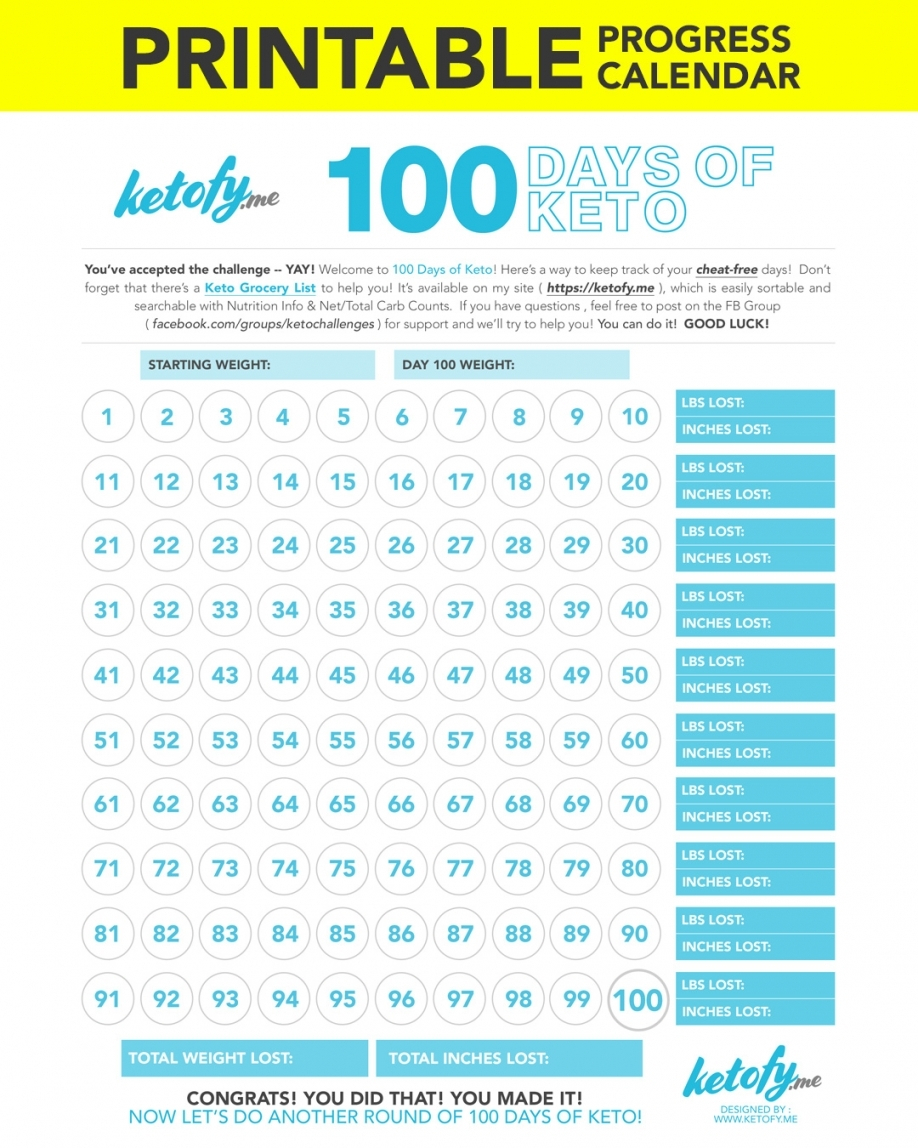 100 Days Countdown Calendar Chart Free Letter Templates 2