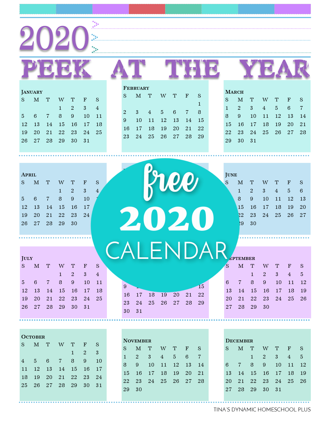 20 5 Year Calendar 2019 To 2023 Free Download Printable 1